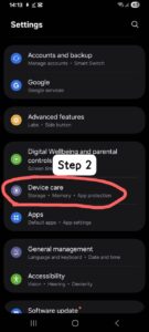 How to Clear Phone Storage step 2