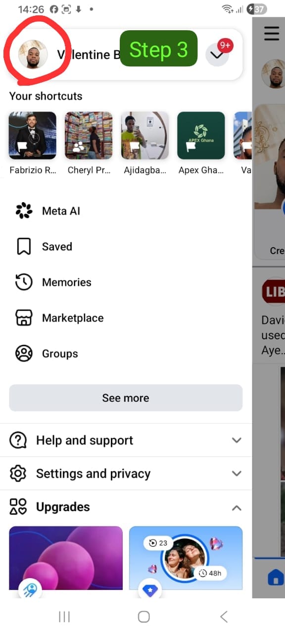How to Lock Facebook Profile on Android