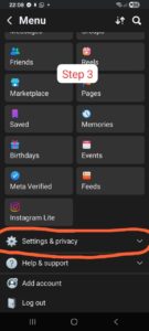 facebook settings and privacy