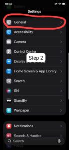 iphone reset step 3