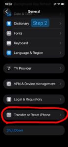 How to Reset iPhone