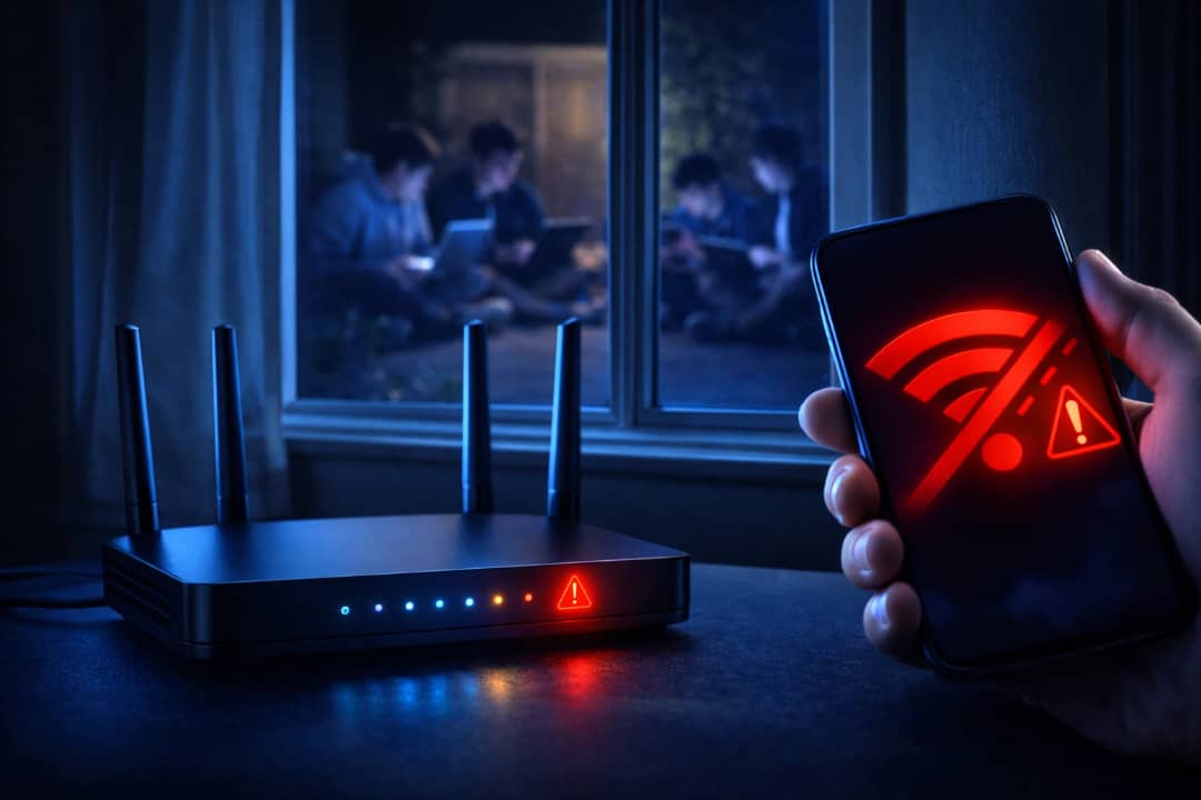 no internet