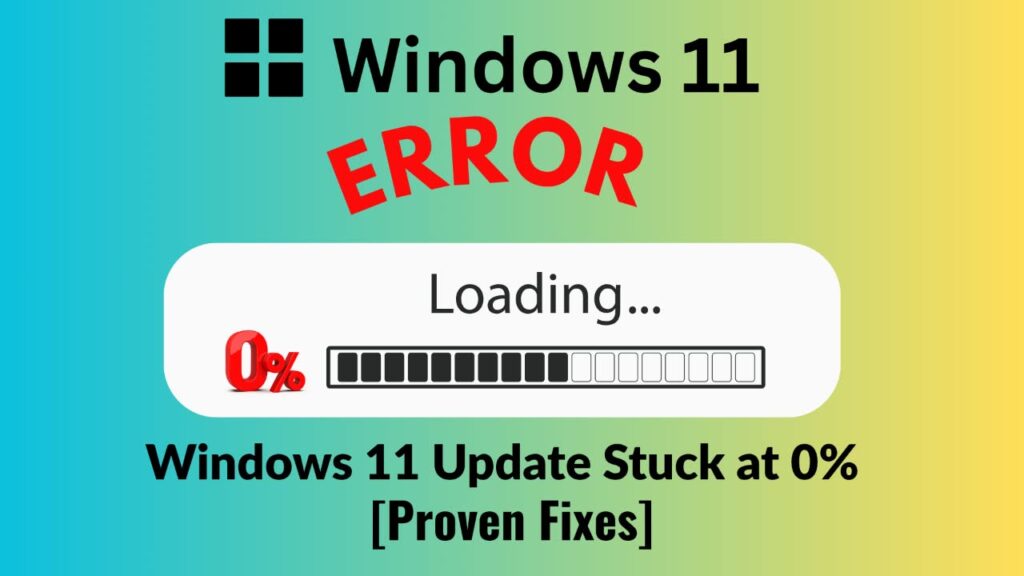 Windows Update Stuck at 0%